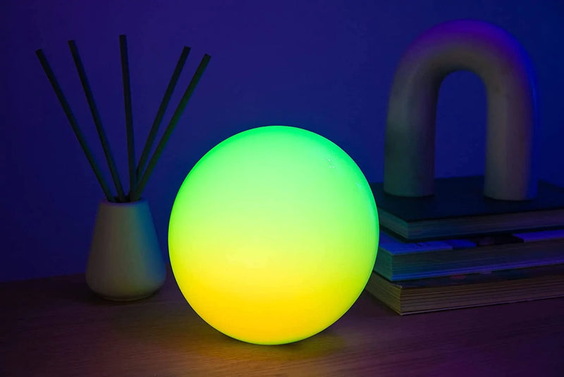 Blisslights Blissradia - Smart LED Entertainment Lamp and Night Light with 16 Million Colors + Color Shifting Scenes, Compatible with Alexa and Google Home