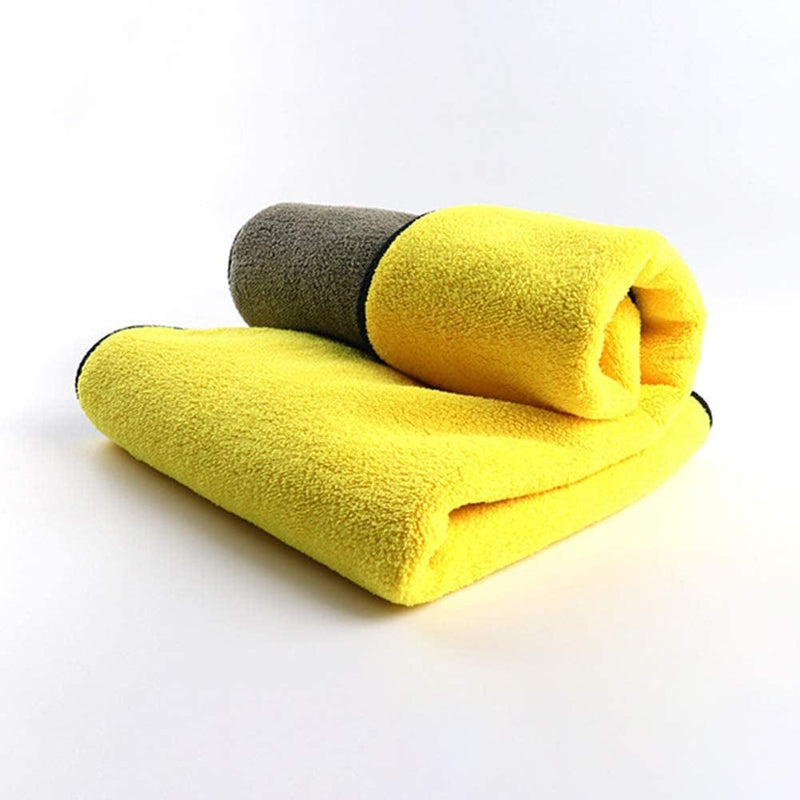 Bluelans Microfibre Cloth Cleaning Cloth Large Super Soft Premium Washable Cloth Duster for Car Motorbike Domestic Appliances, Water Absorption Car Auto Vehicle Washing Cloth Towel Cleaning Cloths 30 Home & Garden > Household Supplies > Household Cleaning Supplies Bluelans   