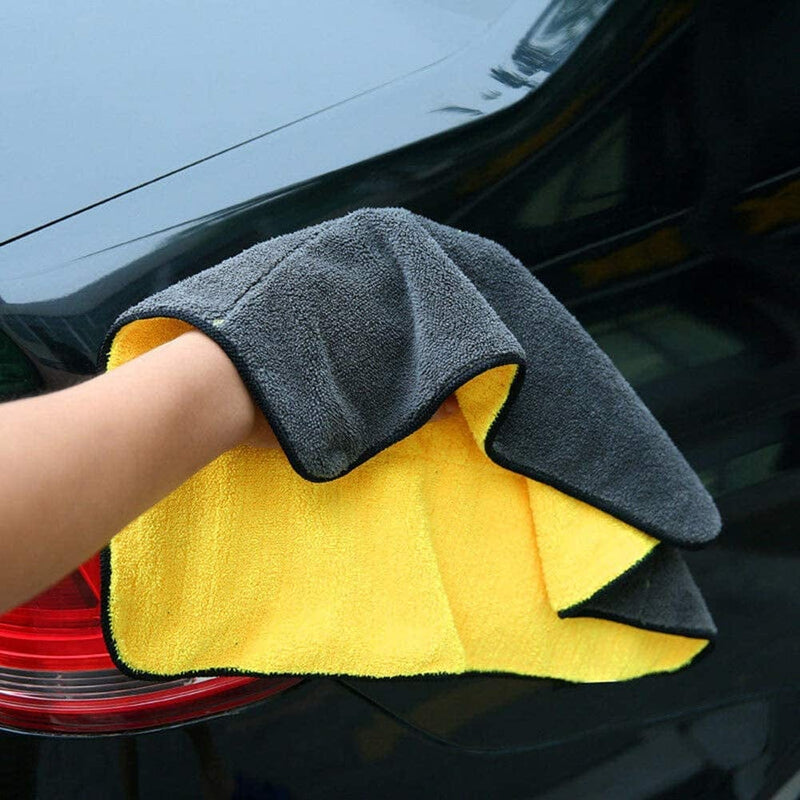 Bluelans Microfibre Cloth Cleaning Cloth Large Super Soft Premium Washable Cloth Duster for Car Motorbike Domestic Appliances, Water Absorption Car Auto Vehicle Washing Cloth Towel Cleaning Cloths 30