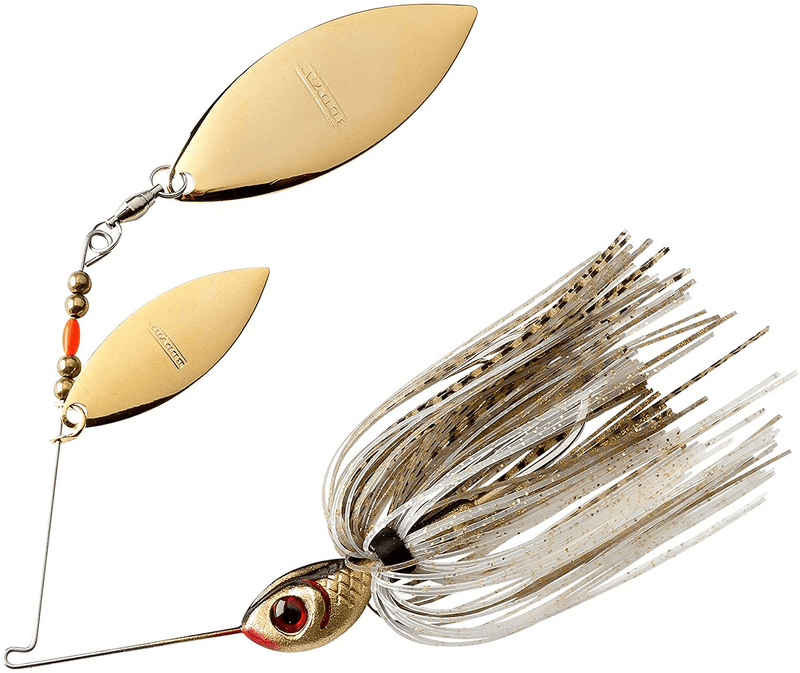 Booyah Blade Spinner-Bait Bass Fishing Lure Sporting Goods > Outdoor Recreation > Fishing > Fishing Tackle > Fishing Baits & Lures BOOYAH Gold Shiner Double Willow (1/2 Oz) 