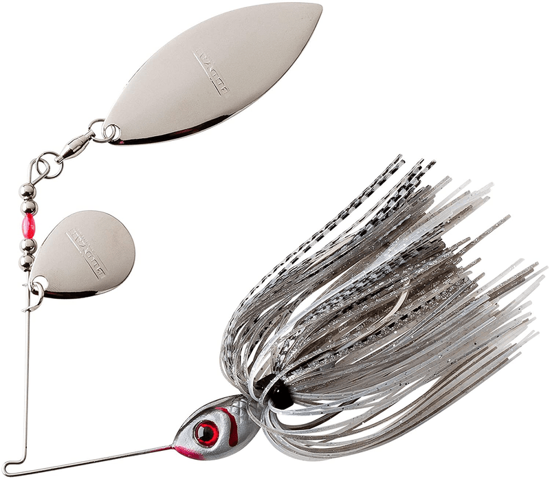 Booyah Blade Spinner-Bait Bass Fishing Lure Sporting Goods > Outdoor Recreation > Fishing > Fishing Tackle > Fishing Baits & Lures BOOYAH Silver Shiner Tandem (1/2 Oz) 