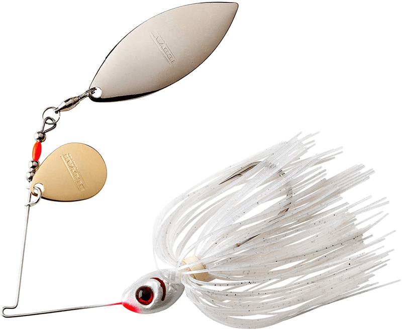 Booyah Blade Spinner-Bait Bass Fishing Lure Sporting Goods > Outdoor Recreation > Fishing > Fishing Tackle > Fishing Baits & Lures BOOYAH Satin Silver Gleam Tandem (3/8 Oz) 