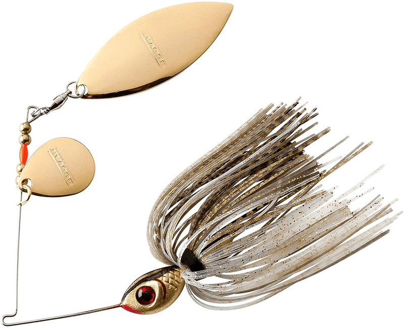 Booyah Blade Spinner-Bait Bass Fishing Lure Sporting Goods > Outdoor Recreation > Fishing > Fishing Tackle > Fishing Baits & Lures BOOYAH Gold Shiner Tandem (1/2 Oz) 