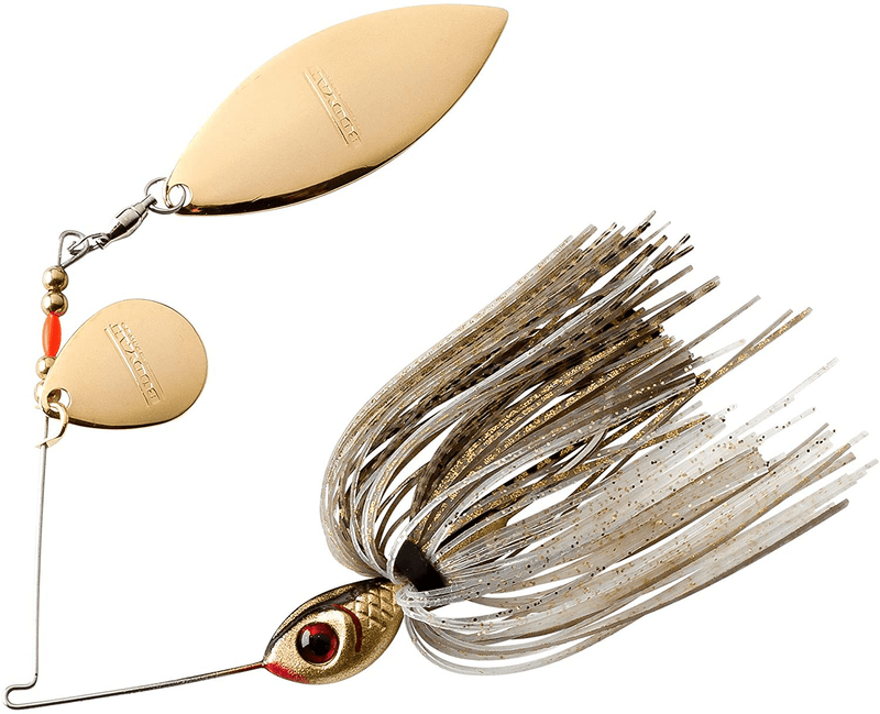 Booyah Blade Spinner-Bait Bass Fishing Lure Sporting Goods > Outdoor Recreation > Fishing > Fishing Tackle > Fishing Baits & Lures BOOYAH Gold Shiner Tandem (1/4 oz) 