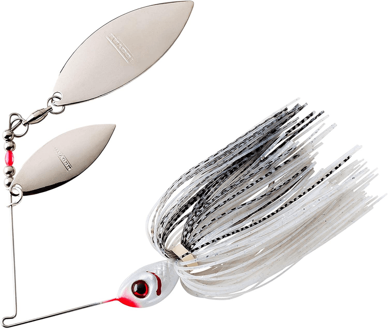 Booyah Blade Spinner-Bait Bass Fishing Lure Sporting Goods > Outdoor Recreation > Fishing > Fishing Tackle > Fishing Baits & Lures BOOYAH Silver Shad Double Willow (1/2 Oz) 