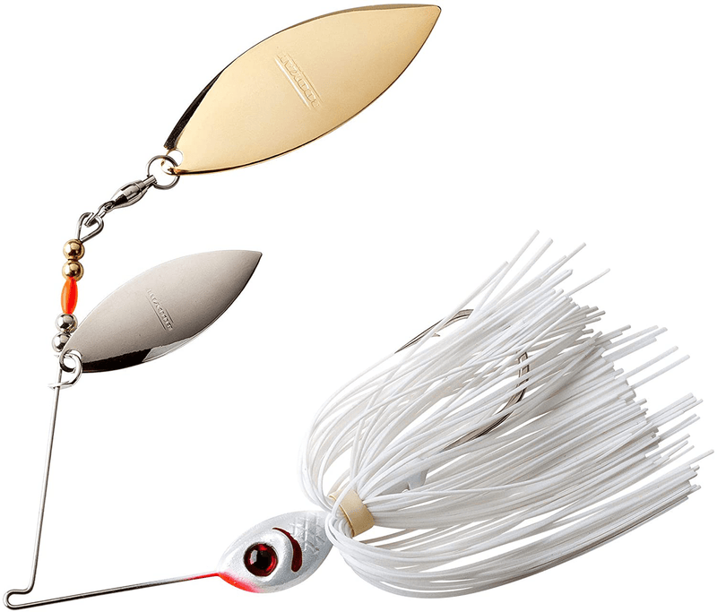 Booyah Blade Spinner-Bait Bass Fishing Lure Sporting Goods > Outdoor Recreation > Fishing > Fishing Tackle > Fishing Baits & Lures BOOYAH Snow White Double Willow (1/2 Oz) 