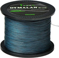 Braided Fishing Line by DYMALAN: 4-Strand Line, Abrasion Resistant PE Material for Durability, Zero Stretch & Low Memory, Extra Thin Diameter, Suitable for Saltwater &Freshwater Sporting Goods > Outdoor Recreation > Fishing > Fishing Lines & Leaders JIMEI Gray 50LB/22.7KG 0.40mm-1097 Yds 