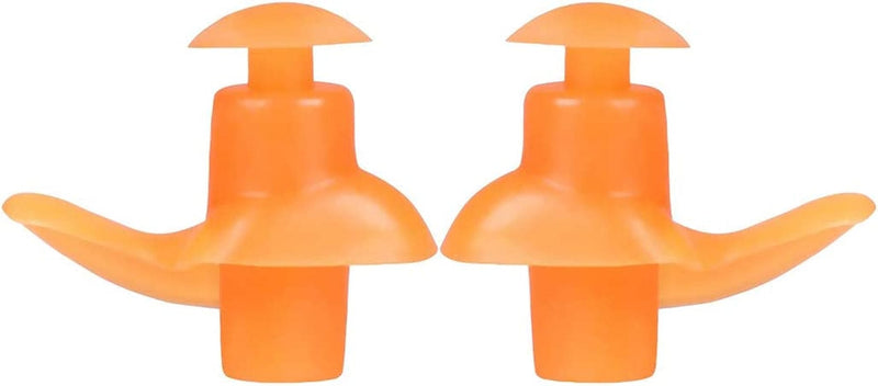 Bticx Upgraded Swimming Earplugs with Storage Box, 1Pair Waterproof Silicone Swimming Earplugs for Adult, Children Diving Soft Anti-Noise Ear Plug for Surfing, Sleeping, Bathing, Work Sporting Goods > Outdoor Recreation > Boating & Water Sports > Swimming Bticx C  