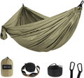 BTRWOR Hammock - Lightweight Camping Hammock - Single & Double - Breathable,Quick-Drying Portable Hammock - Backpacking Gear, Travel, and Camping Accessories Home & Garden > Lawn & Garden > Outdoor Living > Hammocks Btrwor Brown 1 Person 