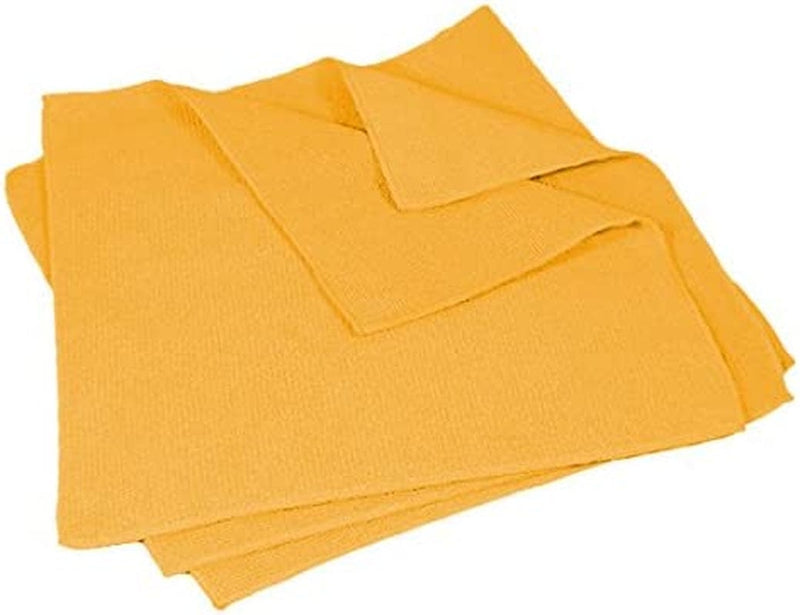 Buffalo Industries (65002) 16" X 16" Ultra Absorbent, Gentle Microfiber Cleaning Cloths, Pack of 5 - Ultra-Fine Fibers Pick up Dirt and Polish Fine Finishes, Glass, Electronics, Appliances,Furniture Home & Garden > Household Supplies > Household Cleaning Supplies Buffalo Industries Yellow Pack of 50 