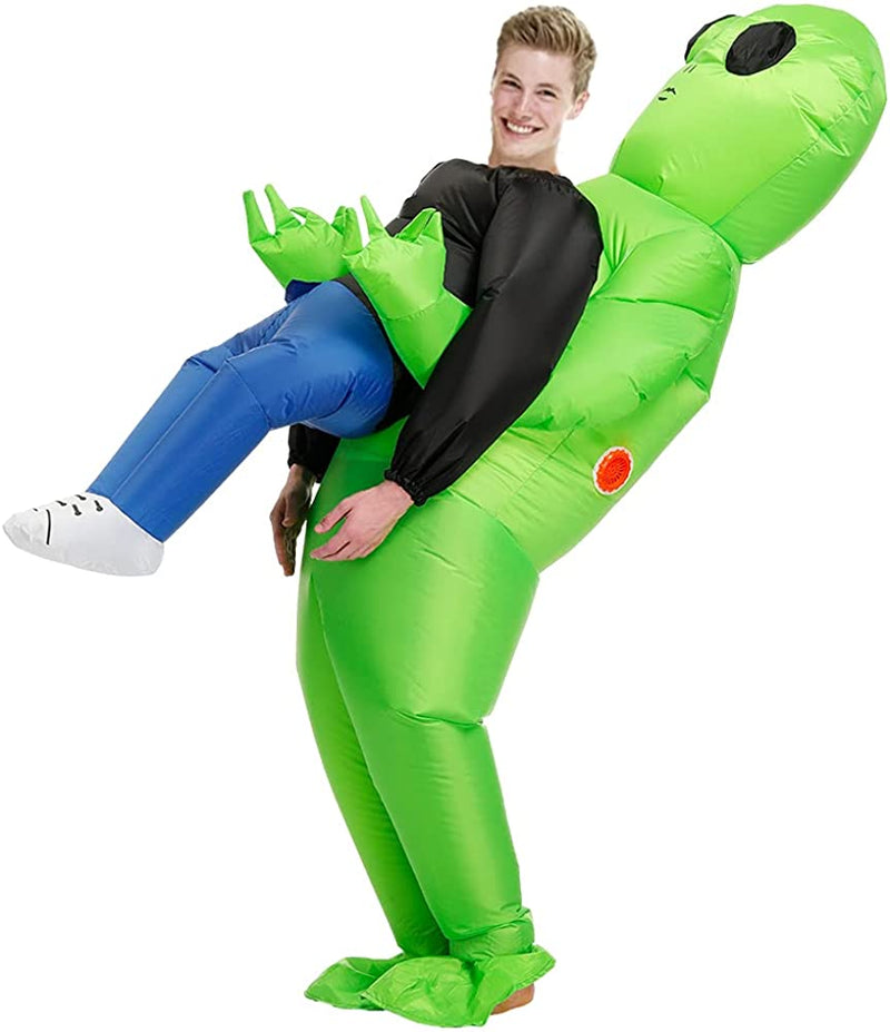 Poptrend Inflatable Alien Costume Inflatable Halloween Costumes Blow up Alien Costume for Halloween, Easter,Christmas…  Poptrend   