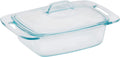 Pyrex Easy Grab 2-Qt Glass Casserole Dish with Lid, Tempered Glass Baking Dish with Large Handles, Dishwashwer, Microwave, Freezer and Pre-Heated Oven Safe Home & Garden > Kitchen & Dining > Cookware & Bakeware Pyrex 2 QT Casserole Dish  