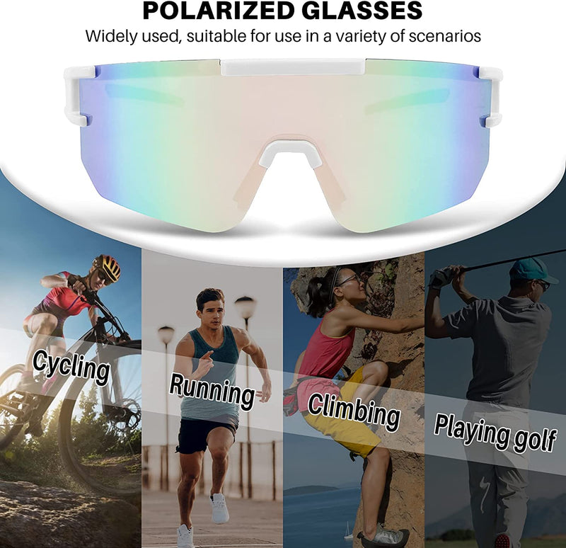 Cycling Glasses,Sport Polarized Sunglasses Eyes Protect Fishing Climbing Golf Sporting Goods > Outdoor Recreation > Cycling > Cycling Apparel & Accessories GGBuy   