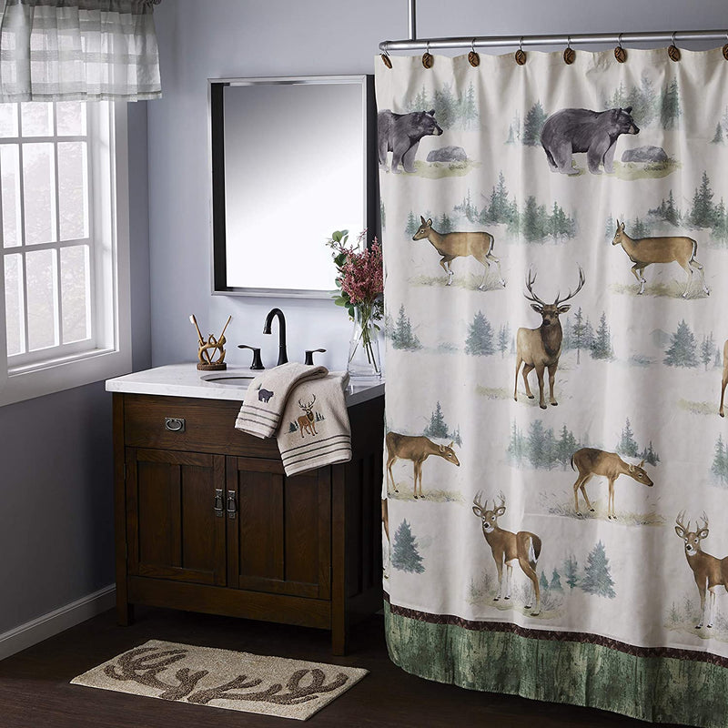 SKL HOME by Saturday Knight Ltd. T4536600800103 Home on the Range Bath Towel, 27X50, Natural Home & Garden > Linens & Bedding > Towels Saturday Knight Ltd   