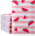 Fuxury Bubble Mailer 4X8 Inch 50 Pcs Bubble Mailers Cute Pineapple Padded Envelopes Waterproof Boutique Shipping Envelopes for Small Business Packaging Books,Makeup,Accessories Supplies Bulk#000 Sporting Goods > Outdoor Recreation > Winter Sports & Activities Fuxury Watermelon 4X8" 