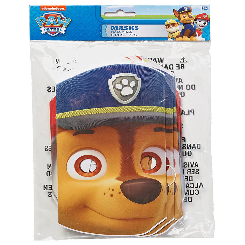 PAW Patrol Birthday Party Masks, 8Ct Apparel & Accessories > Costumes & Accessories > Masks American Greetings   