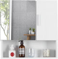 MAISON ARTS Bathroom Medicine Cabinet with Mirror and Adjustable Shelf, Medicine Cabinets Bathroom Cabinet Wall Mounted for Kitchen, Living Room and Laundry Room, Grey Home & Garden > Household Supplies > Storage & Organization MAISON ARTS White 2 door & 1 mirror 