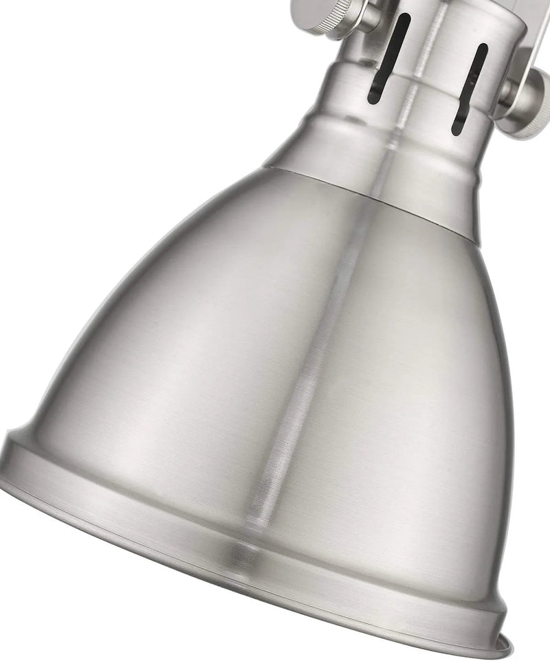 Emliviar Modern Mini Pendant Light, 8 Inch Hanging Light with Metal Shade, Brushed Nickel Finish, 4054M BN Home & Garden > Lighting > Lighting Fixtures Emliviar   