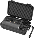 Smatree 10.2L Hard Waterproof Case Bag Compatible with DJI Osmo Pocket 2/DJI Osmo Pocket Camera, Extension Rod, Charging Case, Wireless Module and Accessories Sporting Goods > Outdoor Recreation > Fishing > Fishing Rods Smatree Small-Black  
