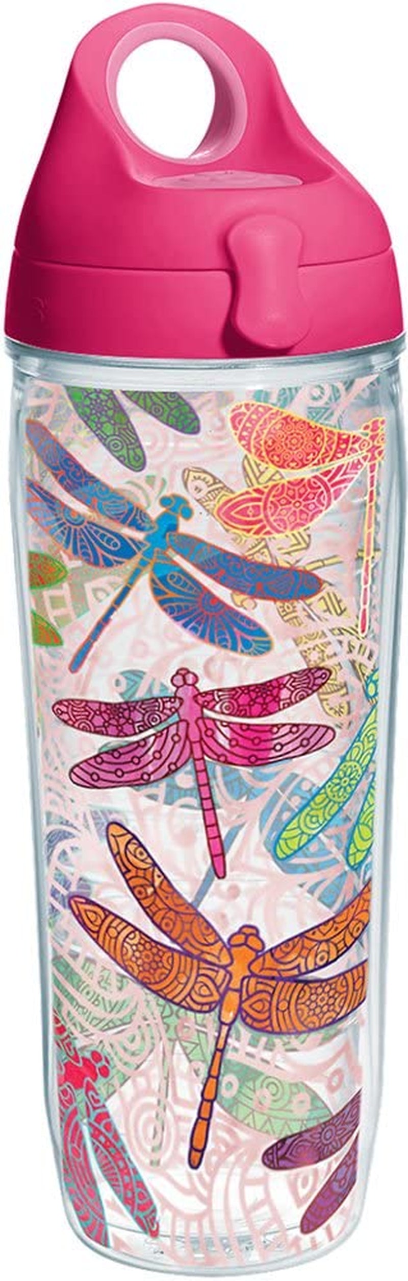 Tervis Made in USA Double Walled Dragonfly Mandala Insulated Tumbler Cup Keeps Drinks Cold & Hot, 24Oz, Classic Home & Garden > Kitchen & Dining > Tableware > Drinkware Tervis Classic 24oz Water Bottle 