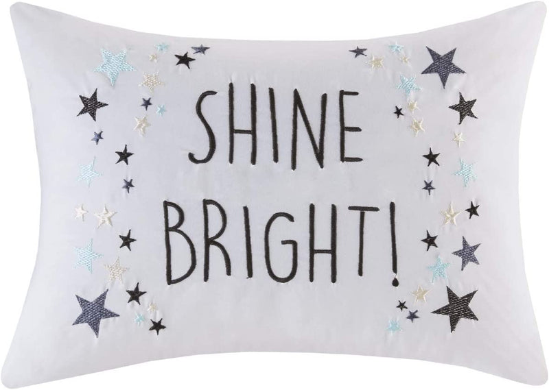 Mi Zone Kids Starry Night Cozy Bag in a Bag Comforter with Complete Sheet Set Fun and Playful Print, Children Bedding Girls Bedroom Décor, Full, Charcoal 8 Piece Home & Garden > Linens & Bedding > Bedding Mizone Kids   