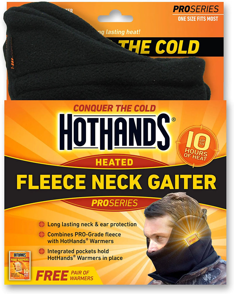 Hothands Heated Fleece Neck Gator Home & Garden > Lighting > Lighting Fixtures KOL DEALS Black  