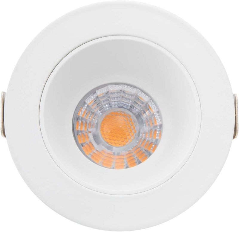Maxxima 2 In. 2700K Slim Recessed Anti-Glare LED Downlight, Canless IC Rated, 600 Lumens, 90 CRI Warm White Junction Box Included Home & Garden > Lighting > Flood & Spot Lights Maxxima   