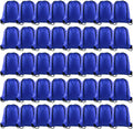 KUUQA 40Pcs Black Drawstring Backpack Bags Sack Drawstring Bags Bulk String Backpack Storage Bags for Sport Gym Traveling Home & Garden > Household Supplies > Storage & Organization KUUQA Blue  