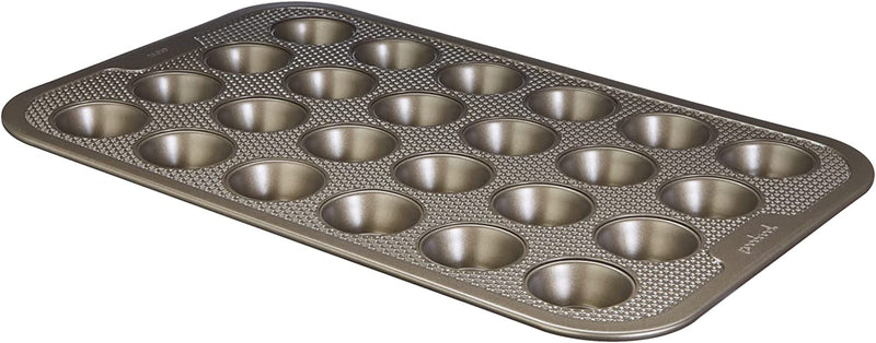 Good Cook 5506 Aluminized Steel, Diamond-Infused Non-Stick Coated Textured Bakeware, Medium Cookie Sheet, Champagne Pewter Home & Garden > Kitchen & Dining > Cookware & Bakeware GoodCook Muffin Pan 24-Cup 