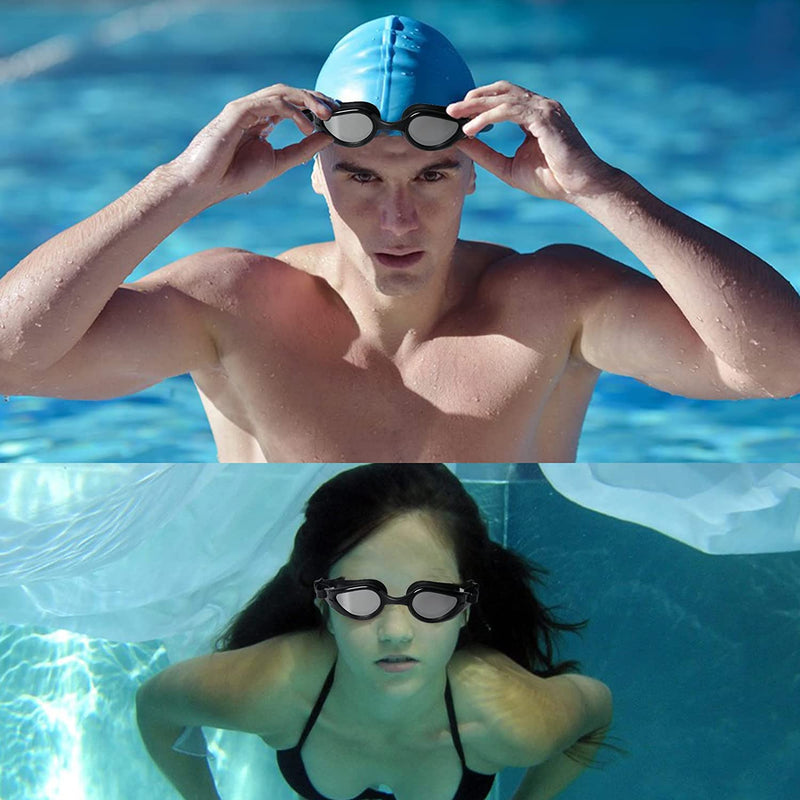 DREAM&GLAMOUR Swim Goggles,Swimming Goggles No Leaking for Adult Men Women Youth Sporting Goods > Outdoor Recreation > Boating & Water Sports > Swimming > Swim Goggles & Masks DREAM&GLAMOUR   