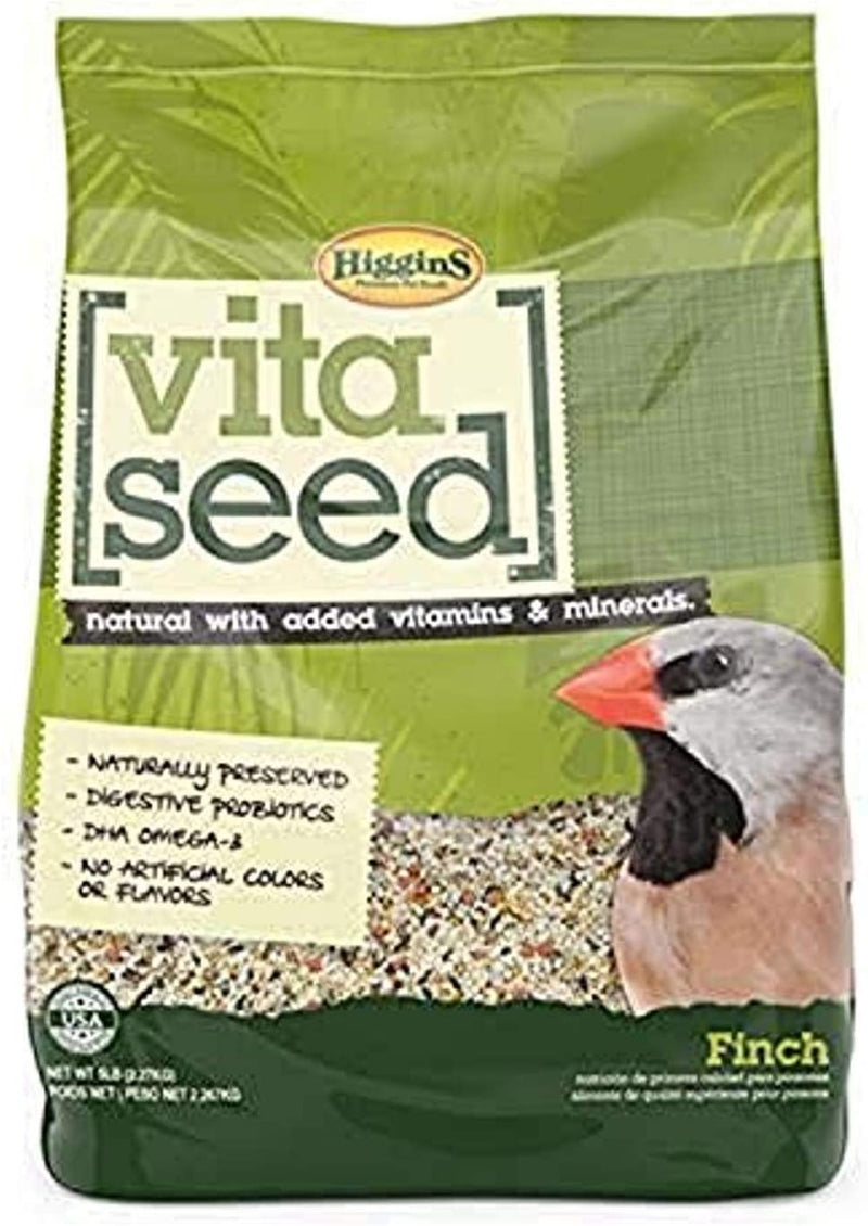 Higgins 466160 Nederland'S Vita Seed Bird Food-Finch 5 Lb (1 Pack), One Size Animals & Pet Supplies > Pet Supplies > Bird Supplies > Bird Food Nectars Pet Inc   