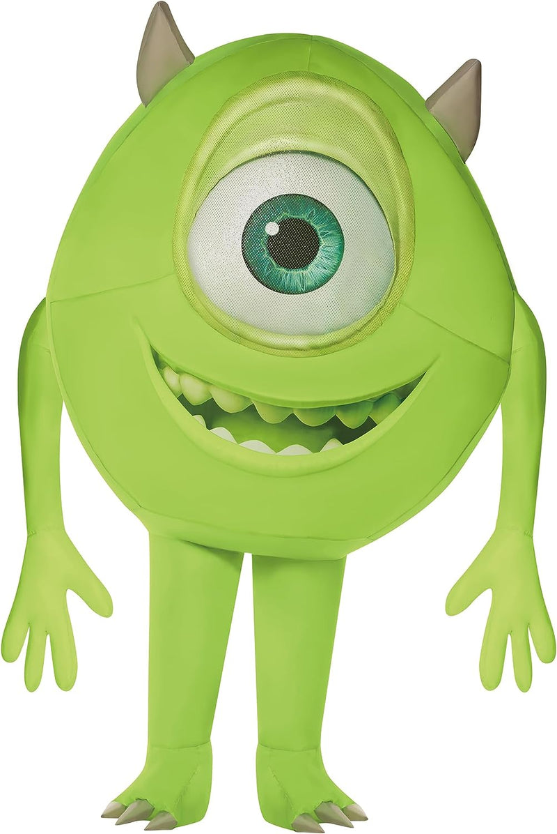 Spirit Halloween Monsters Inc. Kids Mike Wazowski Inflatable Costume | Officially Licensed | Funny Costume | Battery Operated  Spirit Halloween   