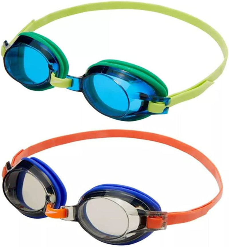Speedo Kids 2-Pack Splasher Goggles - Green
