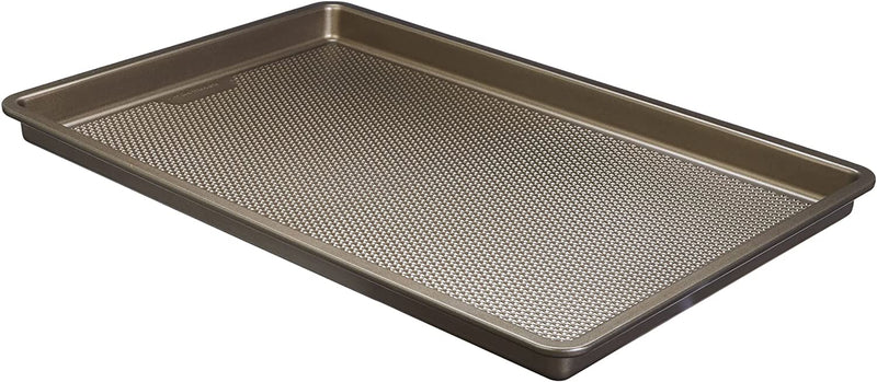 Good Cook 5506 Aluminized Steel, Diamond-Infused Non-Stick Coated Textured Bakeware, Medium Cookie Sheet, Champagne Pewter Home & Garden > Kitchen & Dining > Cookware & Bakeware GoodCook Cookie Sheet 15 x 10" 