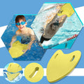 Swimming Kickboard Training Board, Swim Float Kick Board Swimming Training Equipment, Plate Surf Water Safe Training Aid Float Hand Foam Board Tool for Kids Adults Swimming Beginner, Multiple Colors Sporting Goods > Outdoor Recreation > Boating & Water Sports > Swimming Generic Yellow A - Type 