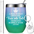 Funny Birthday Gifts for Women - Best Friend Gift for Women - Christmas, Retirement, Gag Gifts for Woman, Female Friends - Mothers Day Gifts for Mom Wife Sister Daughter - 20Oz Tumbler with Keychain Home & Garden > Kitchen & Dining > Tableware > Drinkware BIRGILT Glitter Mermaid 12oz 