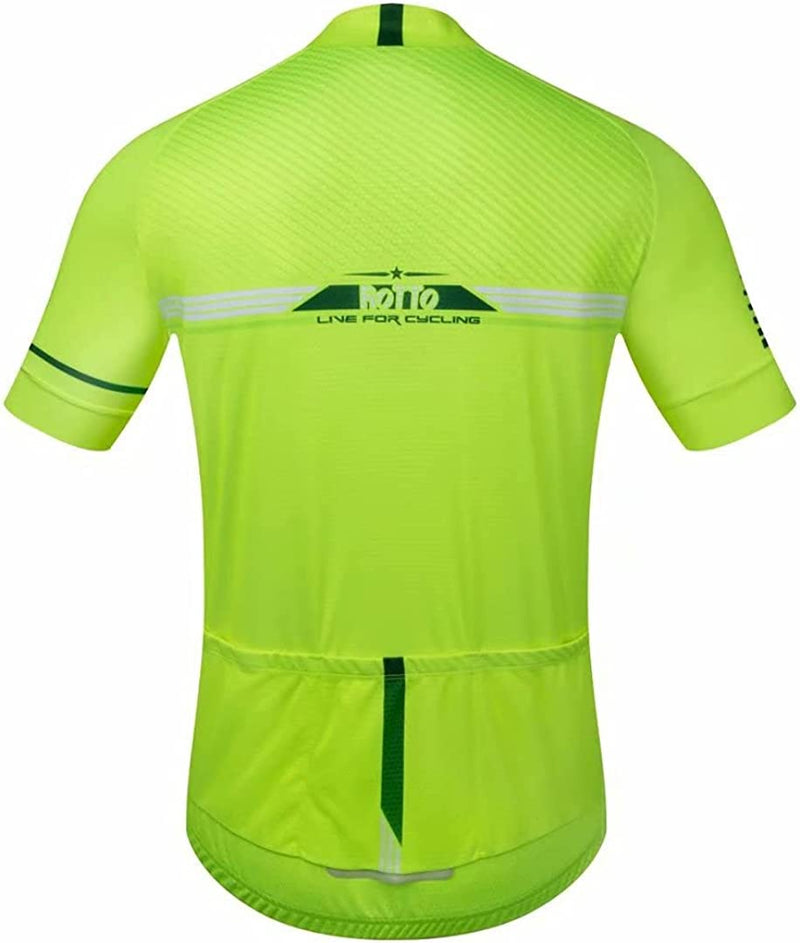 ROTTO Cycling Jersey Mens Bike Shirt Short Sleeve Simple Line Series Sporting Goods > Outdoor Recreation > Cycling > Cycling Apparel & Accessories ROTTO   