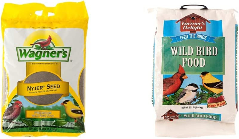 Wagner'S 62053 Nyjer Seed Wild Bird Food, 20-Pound Bag Animals & Pet Supplies > Pet Supplies > Bird Supplies > Bird Food Wagner's Bird Food + Bird Food, 20-Pound Bag 20-Pound Bag 