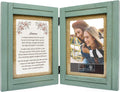 Sisters Gifts from Sister - 5X7 Picture Frame and "Sisters" Poem - Birthday, Valentines Day, Wedding, Christmas, Long Distance, Mothers Day, Maid of Honor, Best Friend Home & Garden > Decor > Picture Frames Harmony Tree Collections SEAFOAM  
