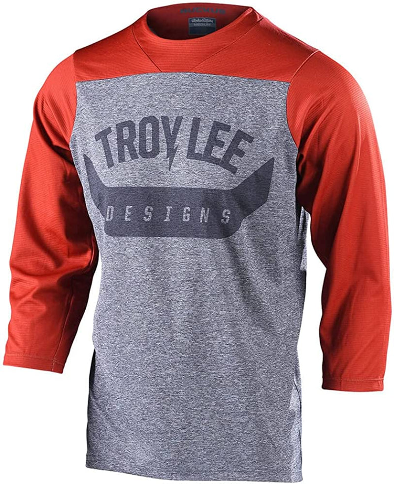 Ruckus Jersey; ARC Sporting Goods > Outdoor Recreation > Cycling > Cycling Apparel & Accessories Troy Lee Designs Red Clay Small 