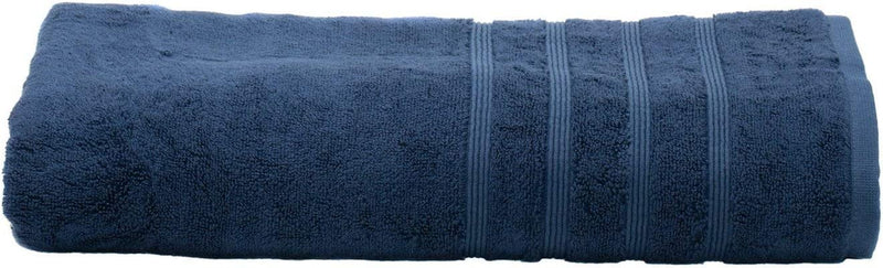 MOSOBAM 700 GSM Hotel Luxury Bamboo-Cotton, Bath Towel Sheets 35X70, Charcoal Grey, Set of 2, Oversized Turkish Towels, Dark Gray Home & Garden > Linens & Bedding > Towels Mosobam Navy 1 Bath Sheet 