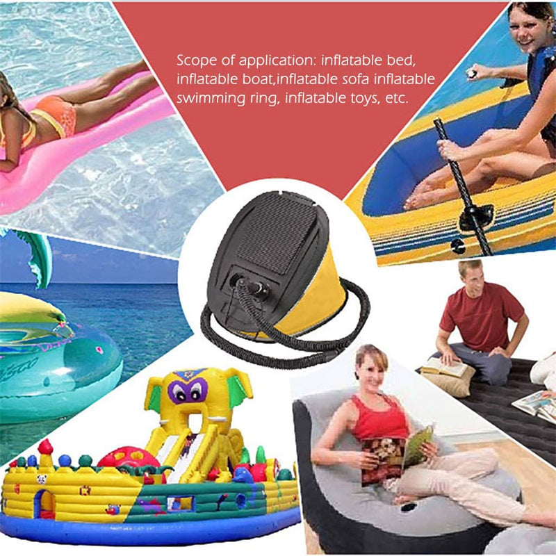 Mguotp Diving & Snorkeling Equipment Pump for Swimming Soft Accessory Pump 3L Floating Foot Air Deflator Foot Swimming Sporting Goods > Outdoor Recreation > Boating & Water Sports > Swimming Mguotp   
