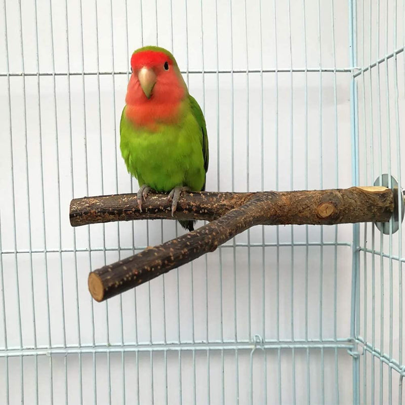 Yg_Oline 4 Sets 8" Natural Wood Perches for Bird Cages, Bird Toys Parakeet Perch Bird Supplies Bird Cage Branches … Animals & Pet Supplies > Pet Supplies > Bird Supplies YG_Oline   