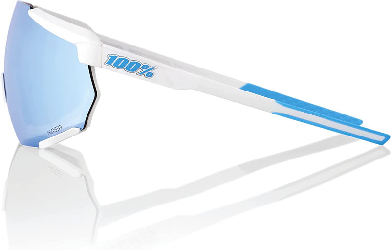 100% Racetrap Sport Performance Sunglasses - Sport and Cycling Eyewear with HD Lenses, Lightweight and Durable TR90 Frame