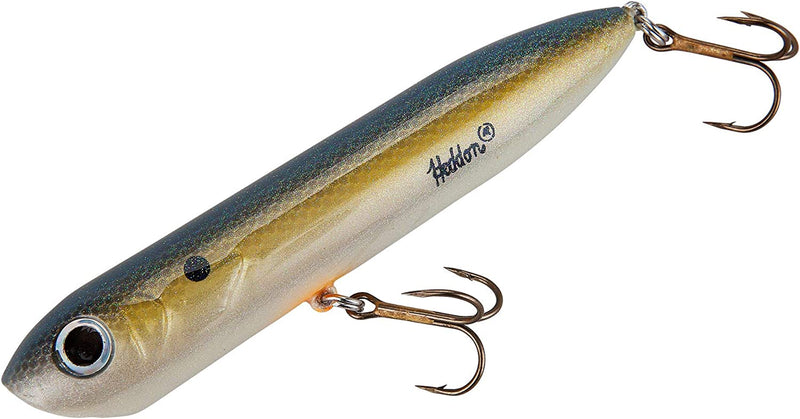Heddon Chug'N Spook Popper Topwater Fishing Lure for Saltwater and Freshwater Sporting Goods > Outdoor Recreation > Fishing > Fishing Tackle > Fishing Baits & Lures Pradco Outdoor Brands G Finish Foxy Shad 4.875-Inch 