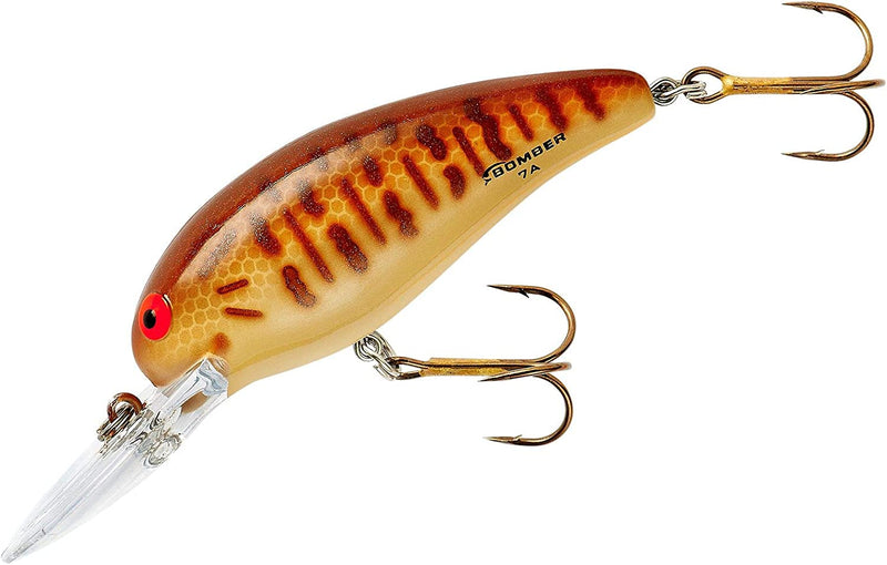 BOMBER Lures Model a Crankbait Fishing Lure Sporting Goods > Outdoor Recreation > Fishing > Fishing Tackle > Fishing Baits & Lures BOMBER Smallmouth Bass 3/8 oz 