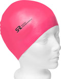 Swim Research Durable Solid Latex Swim Cap Sporting Goods > Outdoor Recreation > Boating & Water Sports > Swimming > Swim Caps Swim Research Neon Pink-3PK  