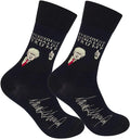 President and History Quote Socks - Gifts for Men, Women, Teens - Trump, Biden, Fauci, Obama, Bush, RBG, Harris, Clinton