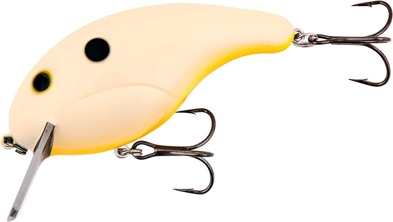 Bandit Rack-It Square-Bill Crankbait Bass Fishing Lure with Unique Sound, Dives 4-5 Feet Deep, 2 3/4 Inches, 5/8 Ounce Sporting Goods > Outdoor Recreation > Fishing > Fishing Tackle > Fishing Baits & Lures Pradco Outdoor Brands Bone Orange Belly  