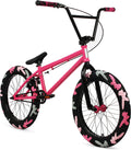 Elite BMX Bicycle 18", 20" & 26" Model Freestyle Bike - 3 Piece Crank Sporting Goods > Outdoor Recreation > Cycling > Bicycles Elite Bicycle Pink Combat 20" 